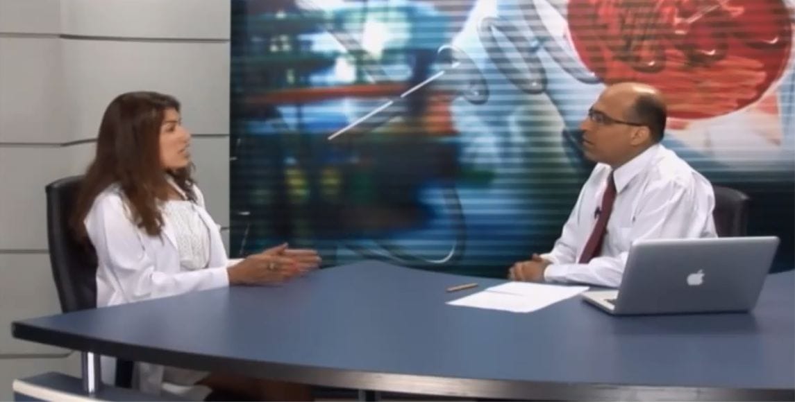 Dra Gleice Clemente concedendo entrevista a Conexão Saúde: FEBRE REUMATICA - TV UNISA